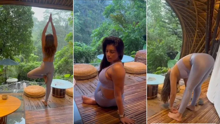 Shama Sikander Proves Her Dedication to Yoga in Latest Video