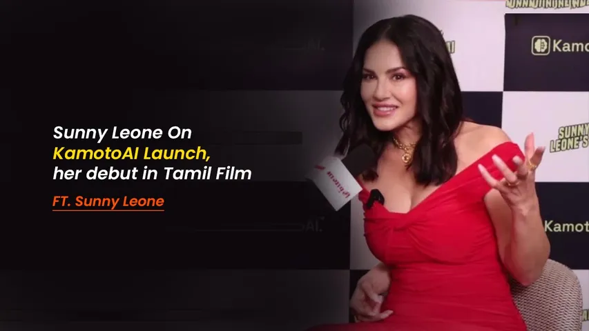Sunny Leone's Dream Chat Talking to AI Amitabh Bachchan