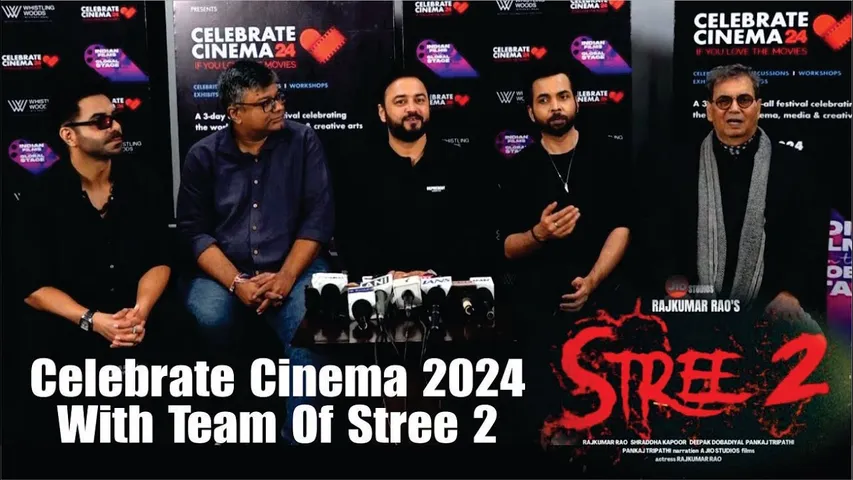 The star cast of Stree 2 graced the stage of Celebrating Cinema 2024