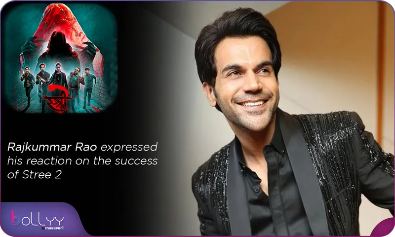 Rajkummar Rao expressed his reaction on the success of Stree 2