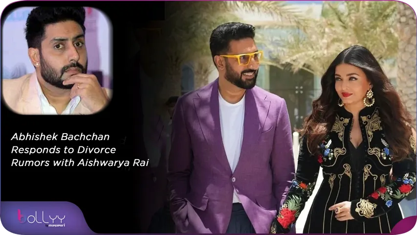 Abhishek Bachchan Responds to Divorce Rumors with Aishwarya Rai