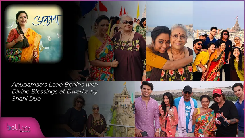 Anupamaa's Leap Begins with Divine Blessings at Dwarka by Shahi Duo