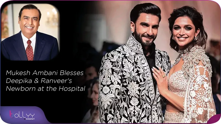 Mukesh Ambani Blesses Deepika & Ranveer's Newborn at the Hospital