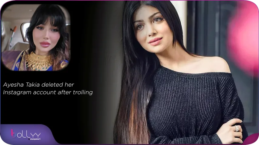 Ayesha Takia deleted her Instagram account after trolling