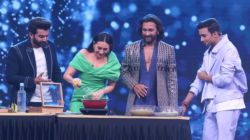 Karisma Kapoor & Remo D’Souza Impress with Vada Pav on ‘India’s Best Dancer’