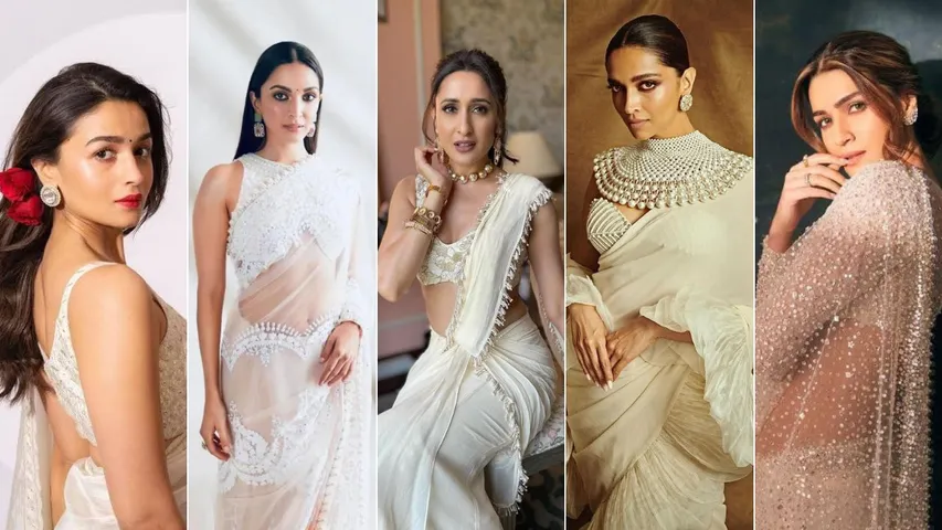 From 5 Times Bollywood Divas Stole the Show in Stunning White Sarees