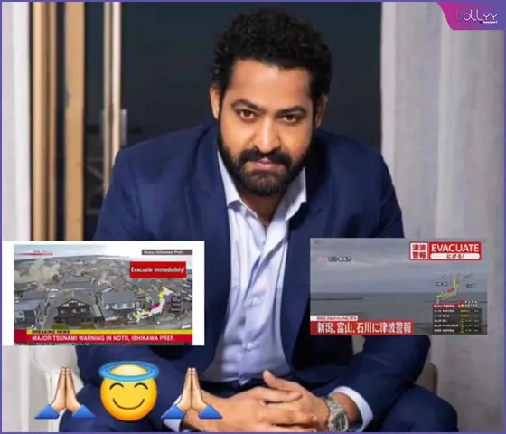 Junior NTR returns safely from Japan