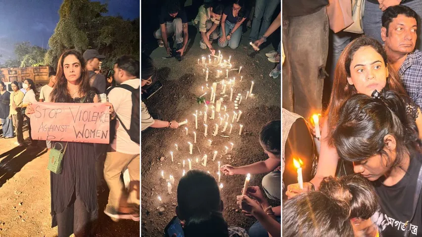 Mallobika Banerjii Protests on 78th Independence Day