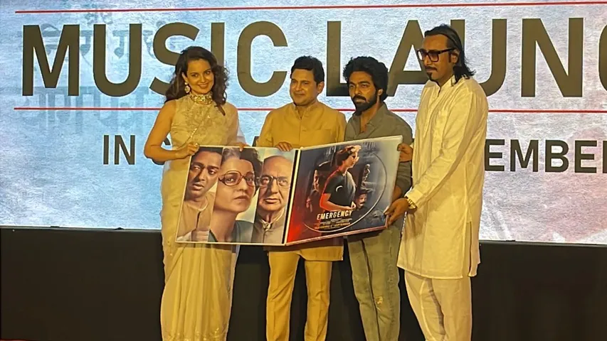 Kangana Ranaut Launches 'Emergency' Album at Pradhanmantri