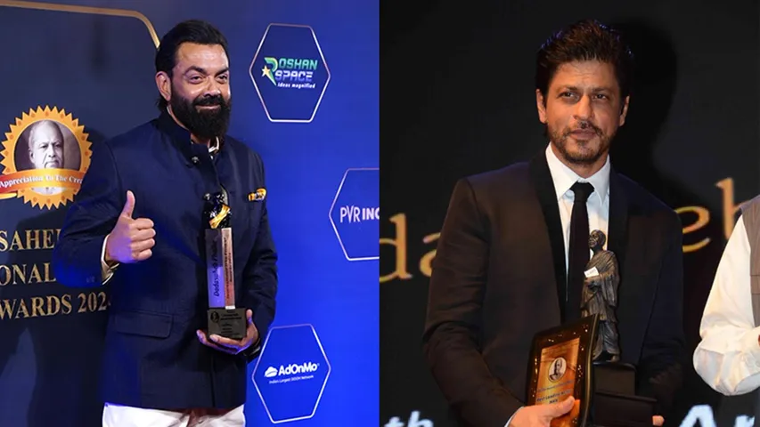 Shahrukh Khan and Bobby Deol Honored with Dadasaheb Phalke Award