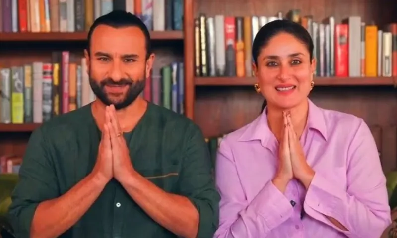 Saif Ali Khan and Kareena Kapoor Khan