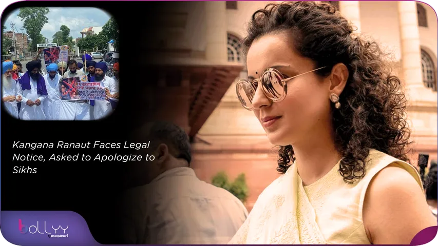 Kangana Ranaut Faces Legal Notice, Asked to Apologize to Sikhs