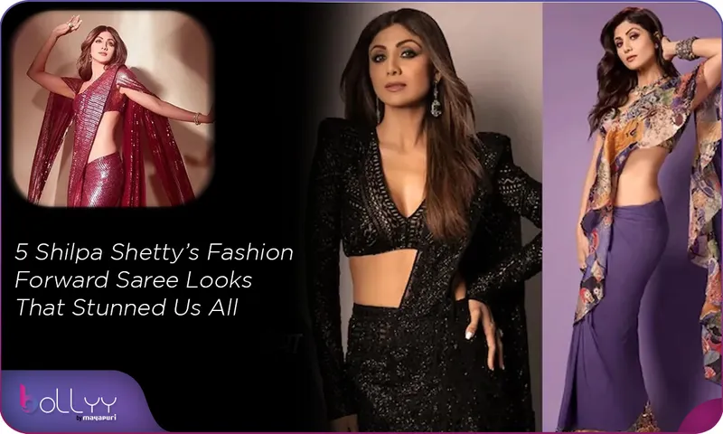5 Shilpa Shetty’s Fashion Forward Saree Looks That Stunned Us All