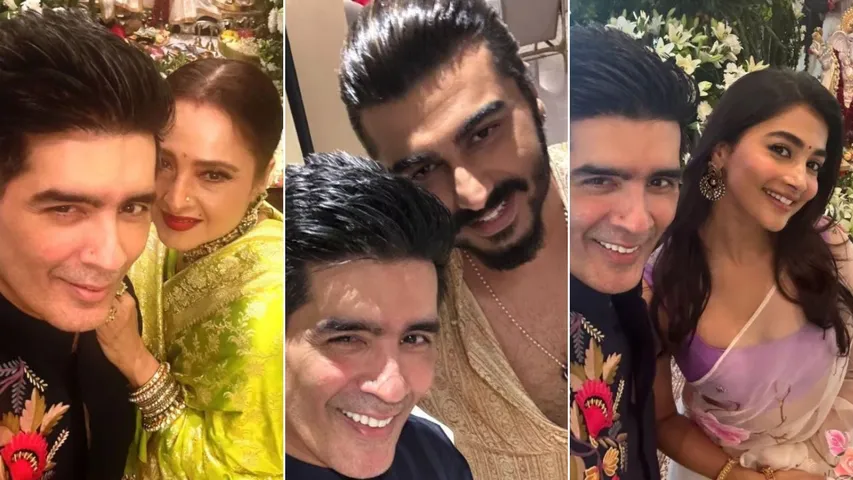 Bollywood Stars Shine at Manish Malhotra’s Ganesh Chaturthi Bash