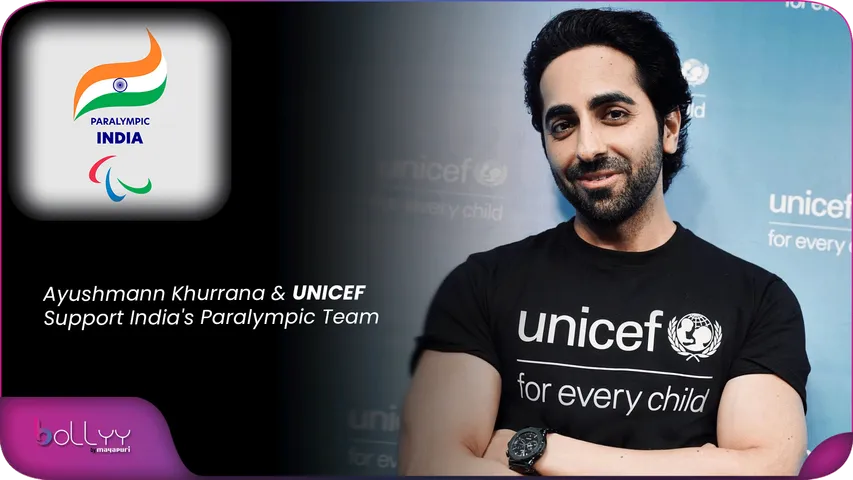 Ayushmann Khurrana & UNICEF Support India's Paralympic Team