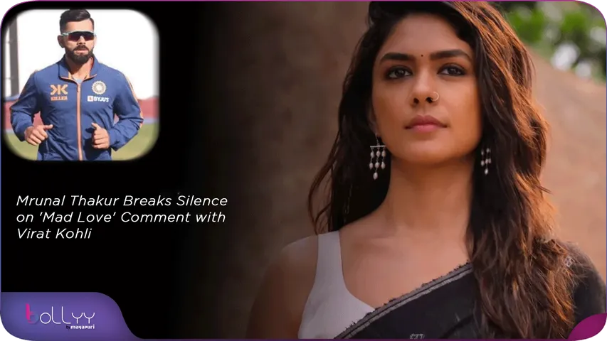 Mrunal Thakur Breaks Silence on 'Mad Love' Comment with Virat Kohli