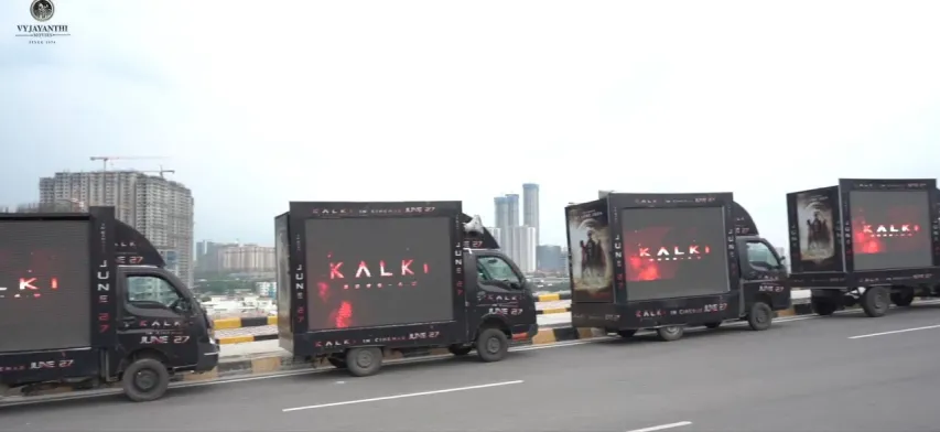 Kalki joins national truck tour to promote 2898 AD