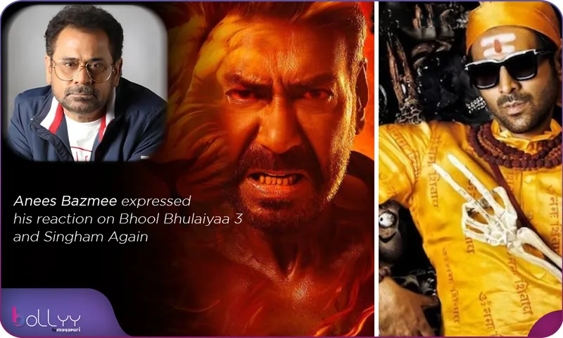 Anees Bazmee expressed his reaction on Bhool Bhulaiyaa 3 and Singham Again