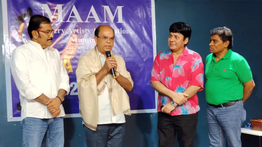 Yesterday Mimicry artist's association Mumbai (MAAM). A G M held at Gravity Hall Mumbai.