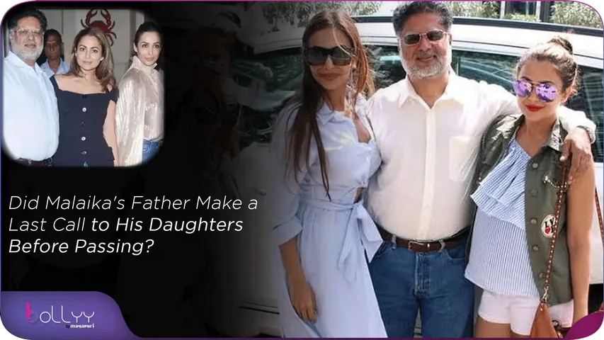 Did Malaika's Father Make a Last Call to His Daughters Before Passing