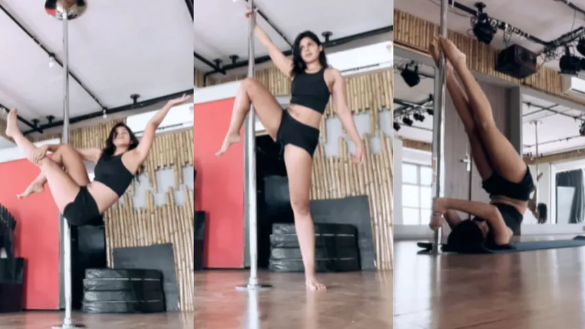 Pranati Rai Prakash Embarking on Pole Dancing Journey