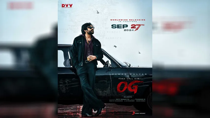 Power Star Pawan Kalyan's 'OG' Global Release Sep 27, 2024