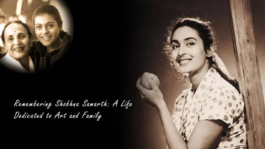 Remembering Shobhna Samarth A Life Dedicated to Art and Family