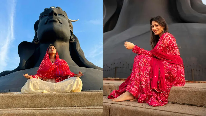 Aparna Dixit Shares Spiritual Journey at Adiyogi, Isha Foundation
