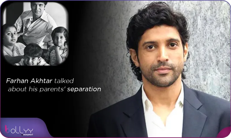 Farhan Akhtar talked about his parents' separation