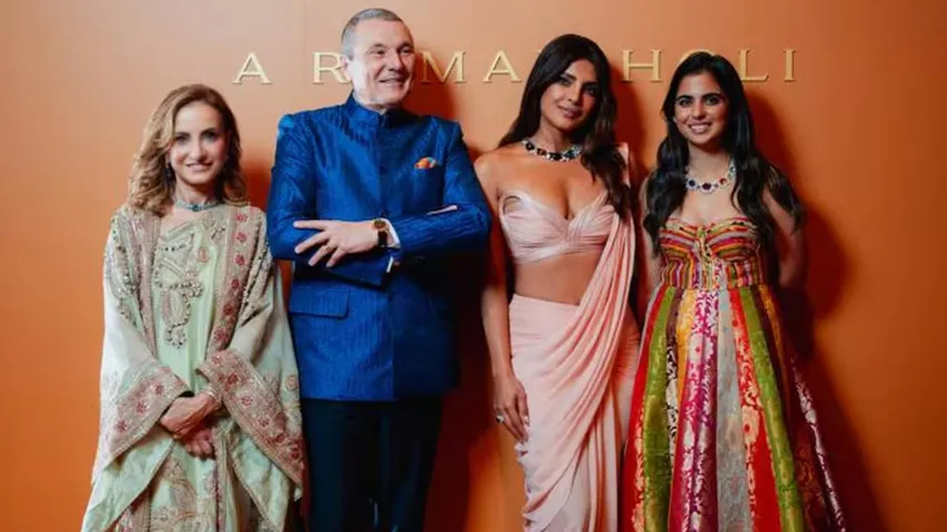 Isha Ambani's Bulgari 'Roman Holi'