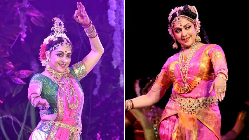 Hema Malini Adds Charm to Janmashtami with Dance and Presence