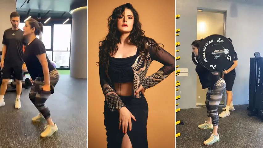 Zareen Khan's Workout Fuels Rumors of a Big-Budget Blockbuster Role