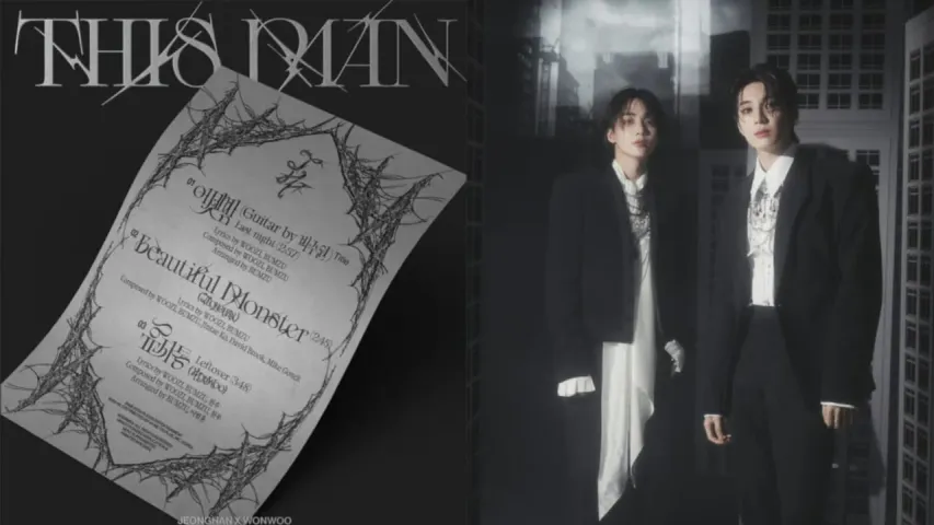 JxW (JEONGHAN x WONWOO) OF SEVENTEEN RELEASE 1st SINGLE ALBUM THIS MAN
