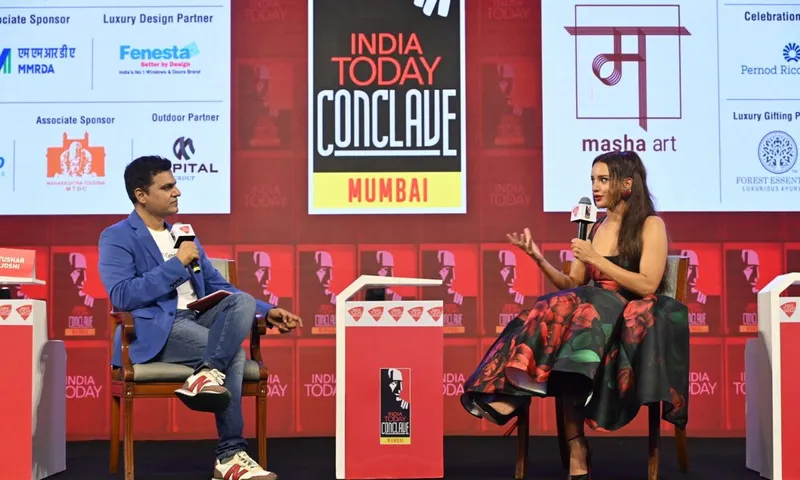 Triptii Dimri at India Today Conclave Seeking Limitless Roles