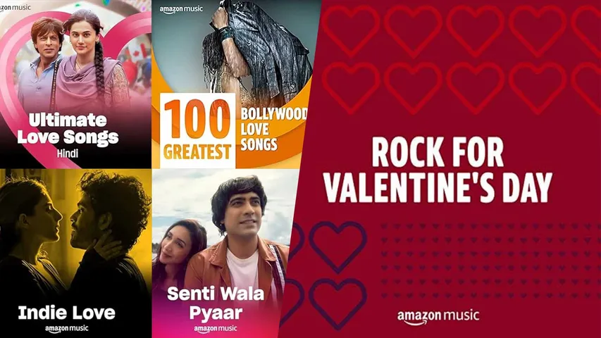 Amazon Music's Valentine's Day Shades of Love Playlists