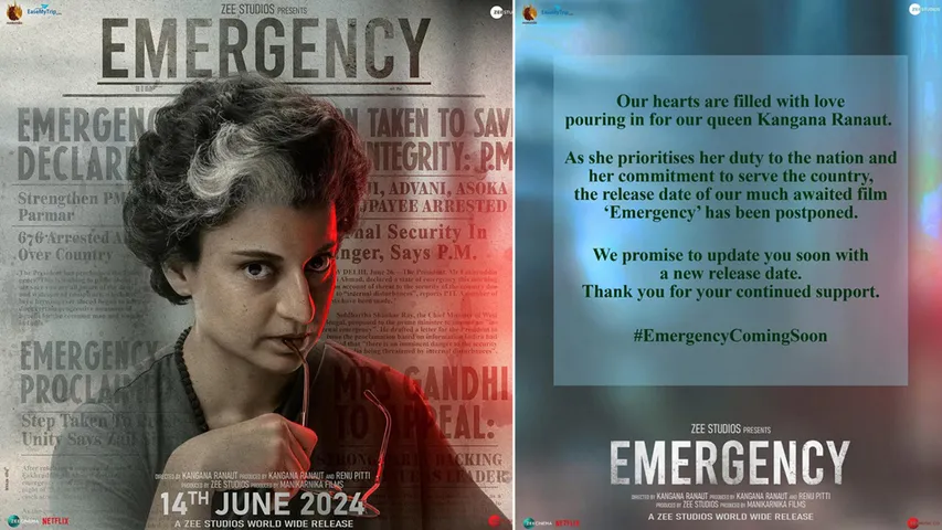 Kangana Ranaut's 'Emergency' Drama New Release Date