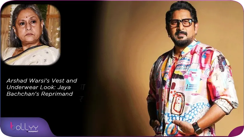 Arshad Warsi's Vest and Underwear Look Jaya Bachchan's Reprimand