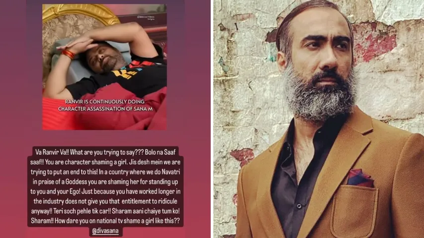 Ranvir Shorey Continues to Shame Sana Makbul in Bigg Boss OTT