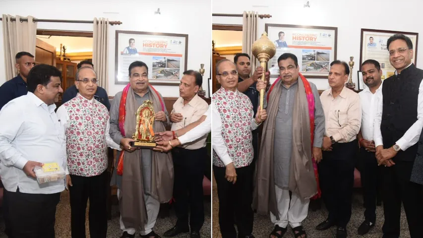 Invitation to Transport Minister Gadkari for observing Leela