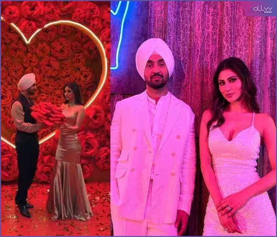 Birthday Special Diljit Dosanjh romanced Mouni Roy on his birthday
