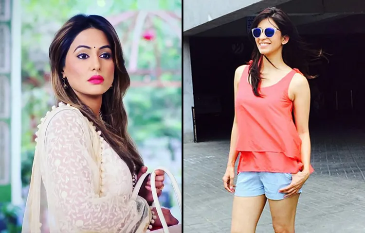 HINA KHAN AND KISHWER MERCHANTT AT LOGGERHEADS!