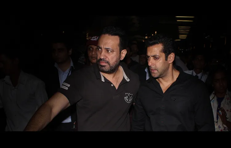 SALMAN'S BODYGUARD IN MUCK, YET AGAIN!