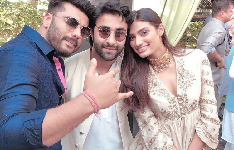 ARJUN KAPOOR PROVES TO BE THE BEST MAN AT MOHIT MARWAH'S MEHNDI CEREMONY