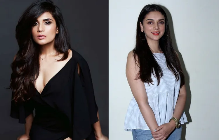 THE CAT FIGHT BETWEEN ADITI RAO HYDARI AND RICHA CHADHA