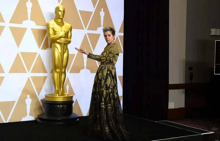 MAN WHO STOLE MCDORMAND'S OSCAR ARRESTED