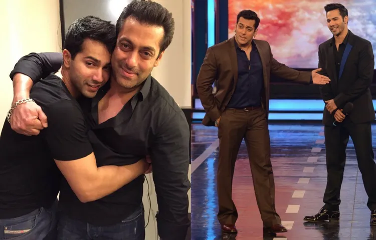 VARUN DHAWAN FEELS SALMAN KHAN IS THE BEST AND MOST HELPFUL HUMAN BEING