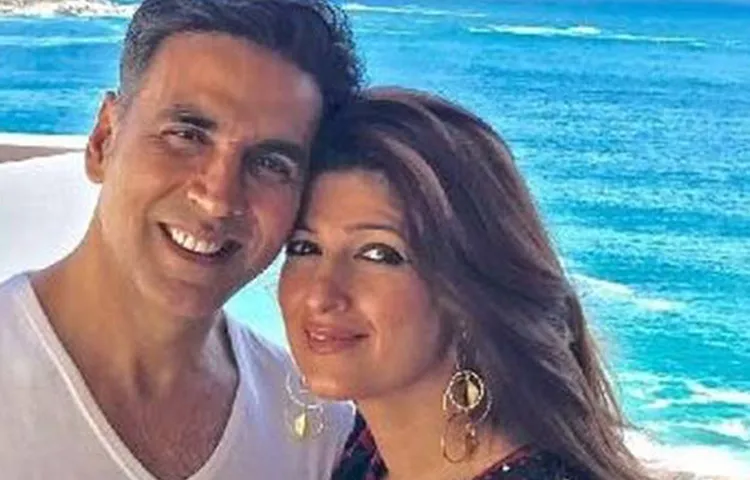 AKSHAY KUMAR SHARED A PHOTO OF TWINKLE KHANNA. GUESS WHO ACCOMPANIED HER?