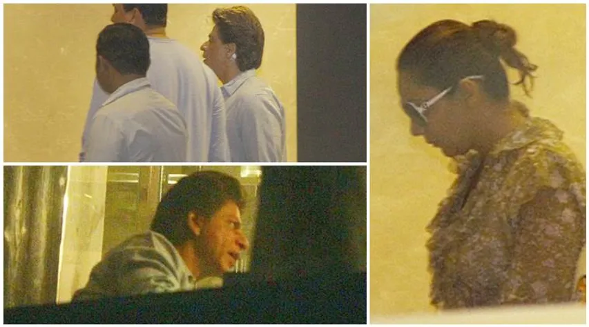 Shah Rukh Khan and Gauri Khan spotted out on a quiet dinner date