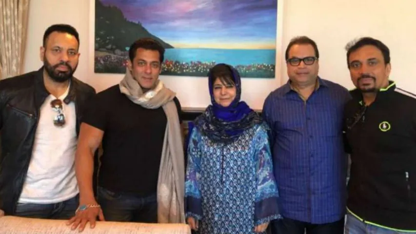 Race 3: Salman Khan meets CM Mehbooba Mufti in Kashmir