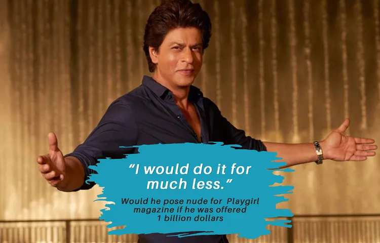 10 TIMES WHEN SHAH RUKH KHAN MADE FUN OF HIMSELF